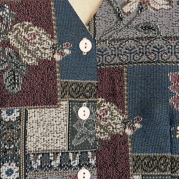 Cleo Women's Patchwork Vest - Multicolor - Picture 4 of 4